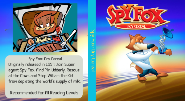 Cover for spy Fox: Dry Cereal 